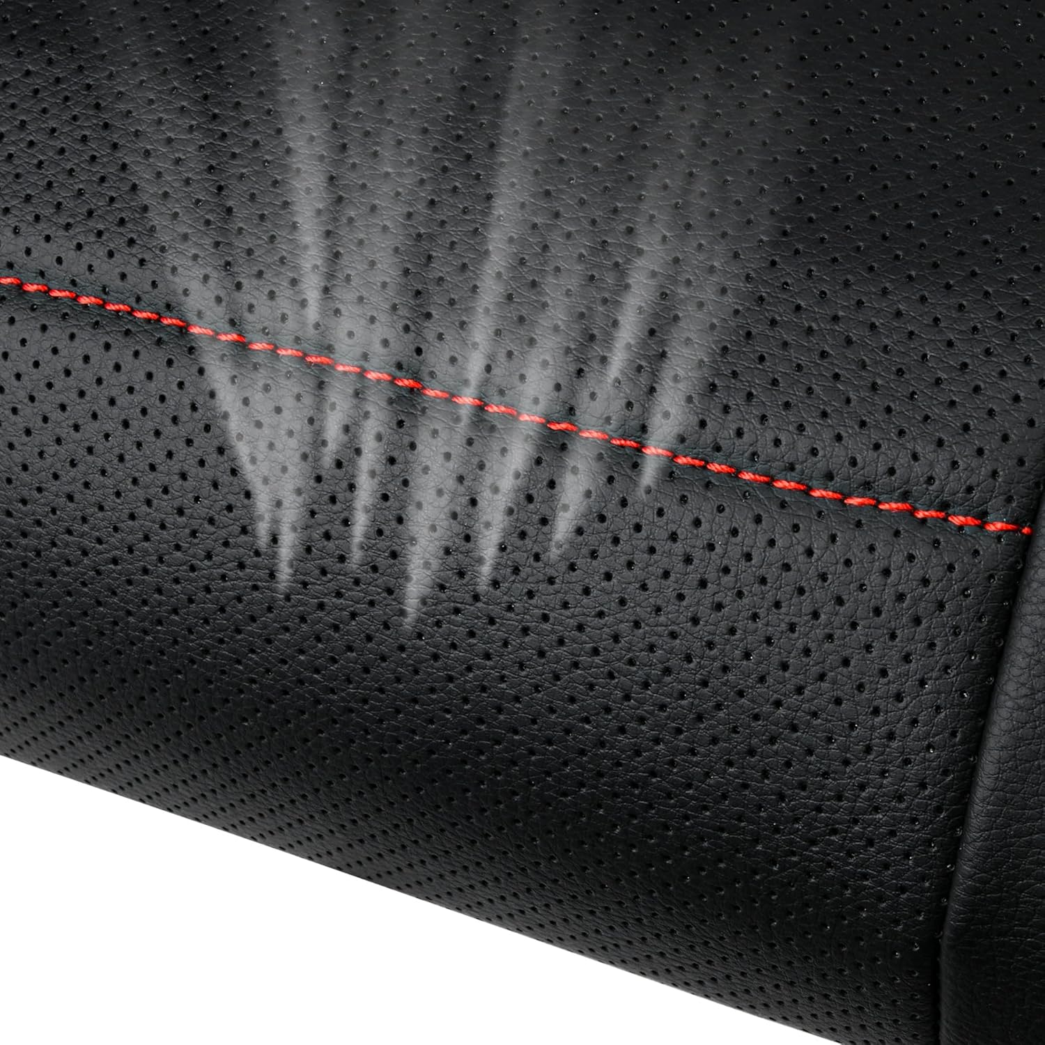 Universal Piping PU Leather Front Car Seat Covers encalife