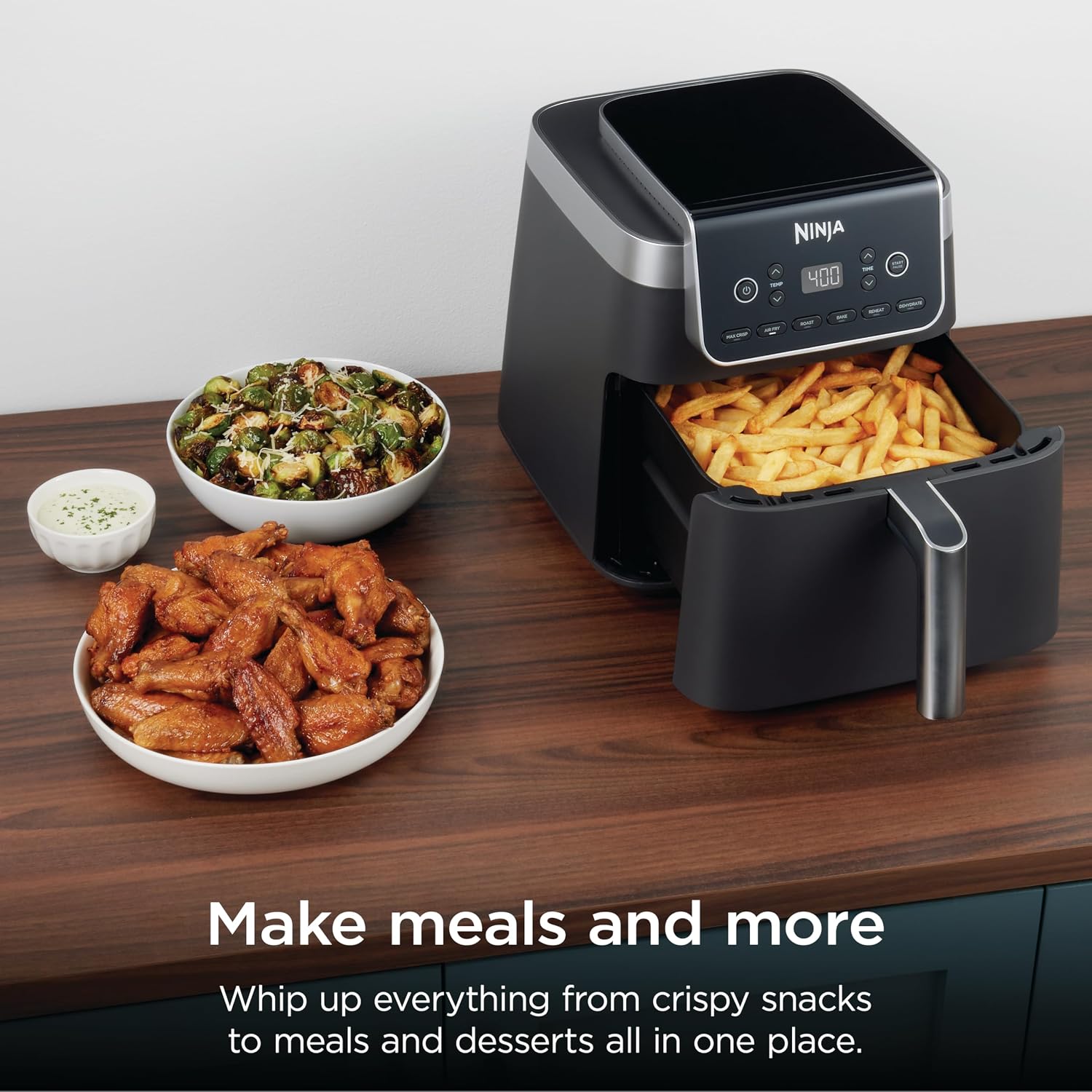 6.5-Quart 6-in-1 XL MaxCrisp Air Fryer encalife