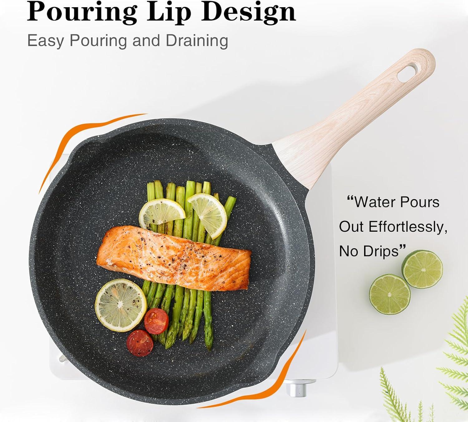 Non-Stick 8-Inch Egg Omelet Pan encalife