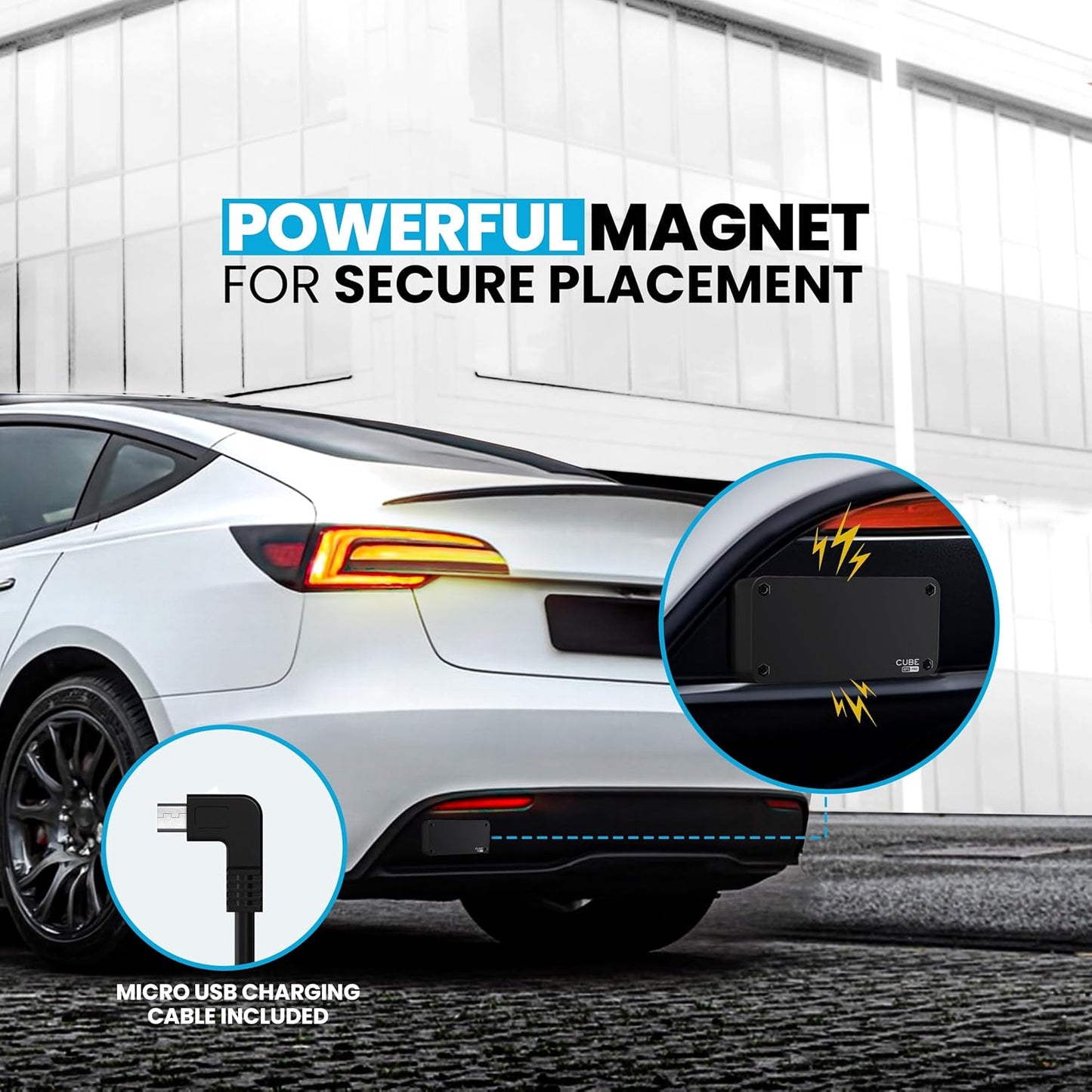 GPS 4G Real-Time Magnetic Vehicle Tracker Anti-Theft encalife