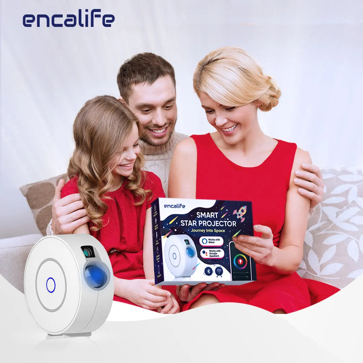 Atmosphere Projector | Smart Galaxy Light - Encalife