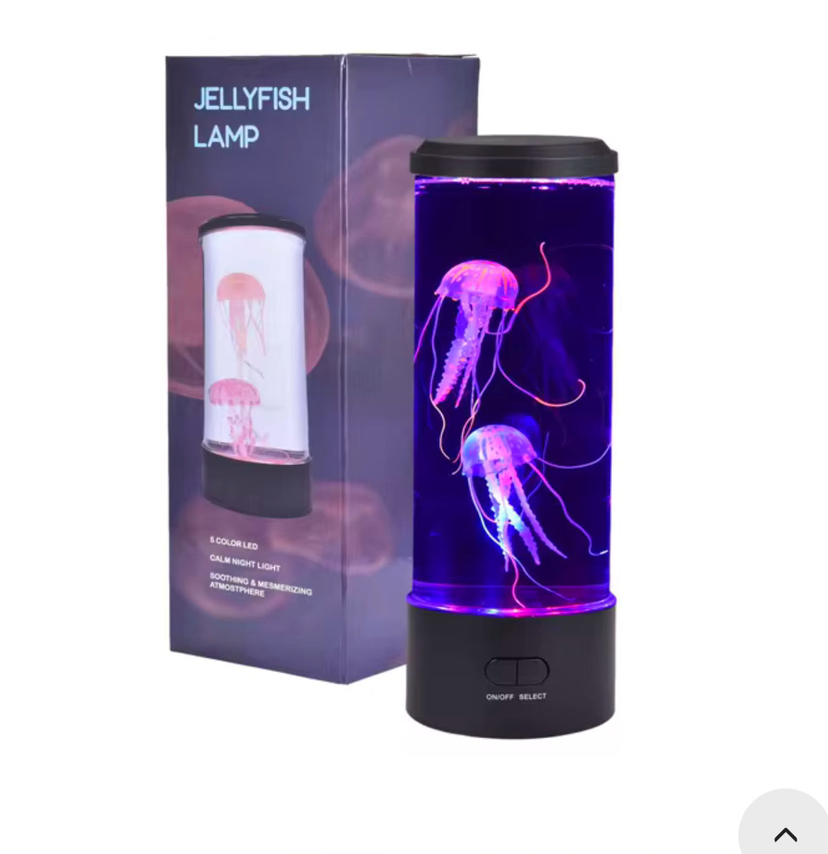 Color Changing Jellyfish Lamp Usb/Battery Powered Table Night Light Children&