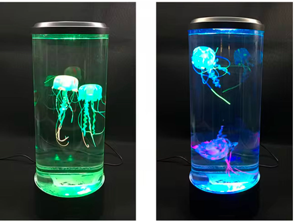 Color Changing Jellyfish Lamp Usb/Battery Powered Table Night Light Children&