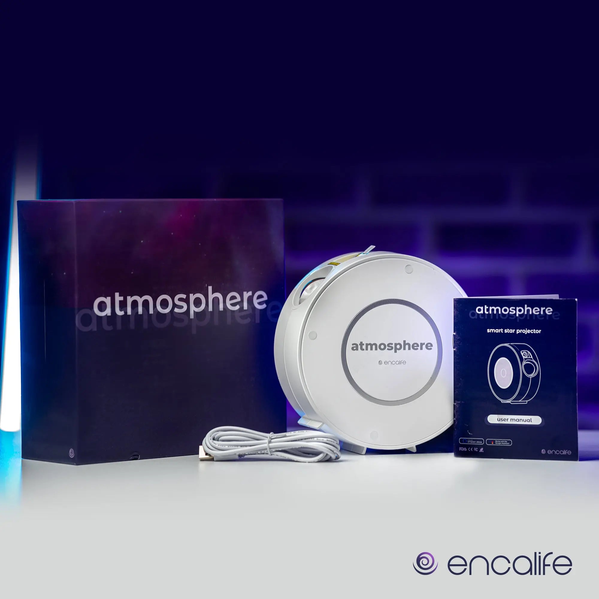 Atmosphere Projector | Smart Galaxy Light - Encalife