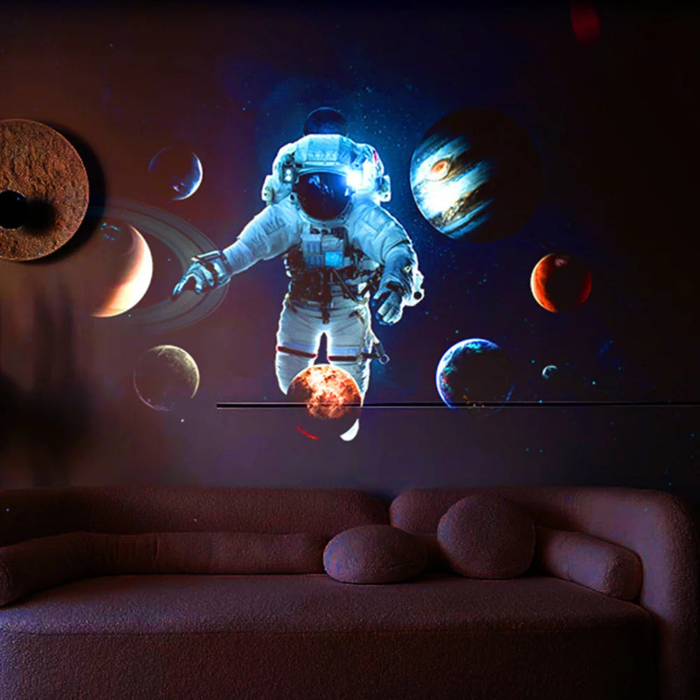 Astronaut-Inspired Galaxy Star Projector