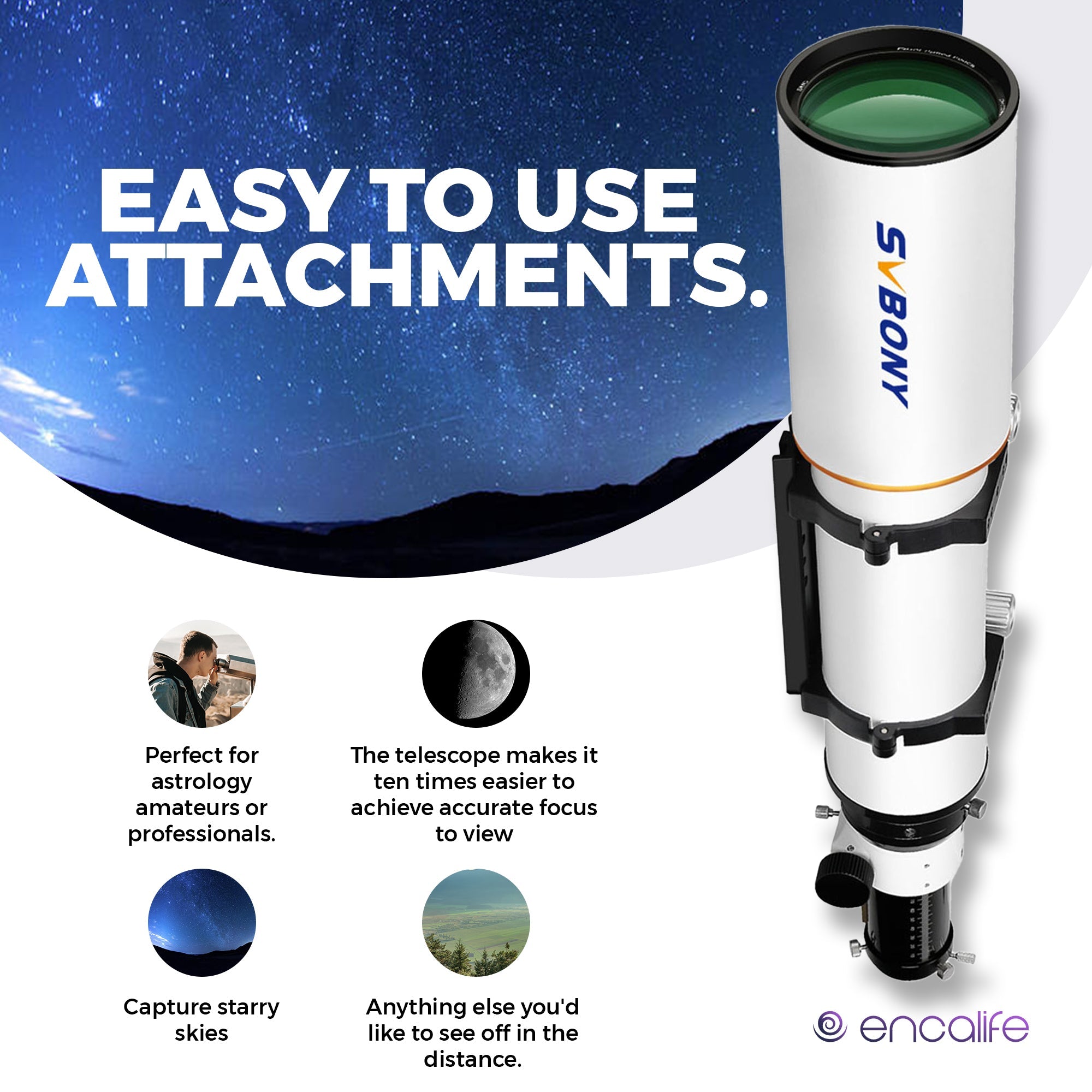 Deep Sky Photography Telescope | ENTE503 encalife