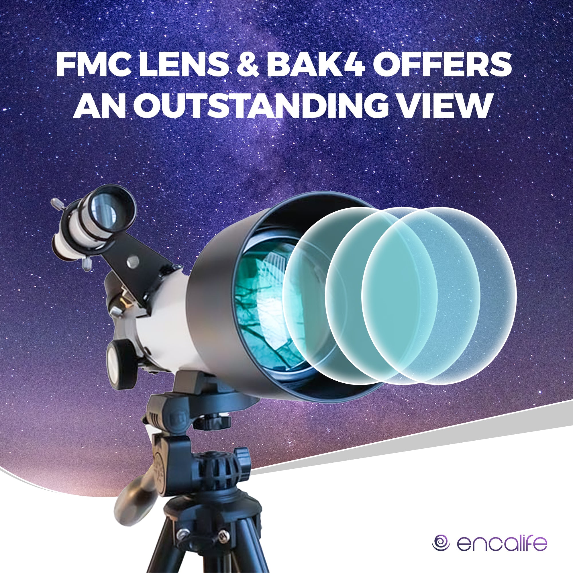 Refractor Telescope | ENTE501P encalife