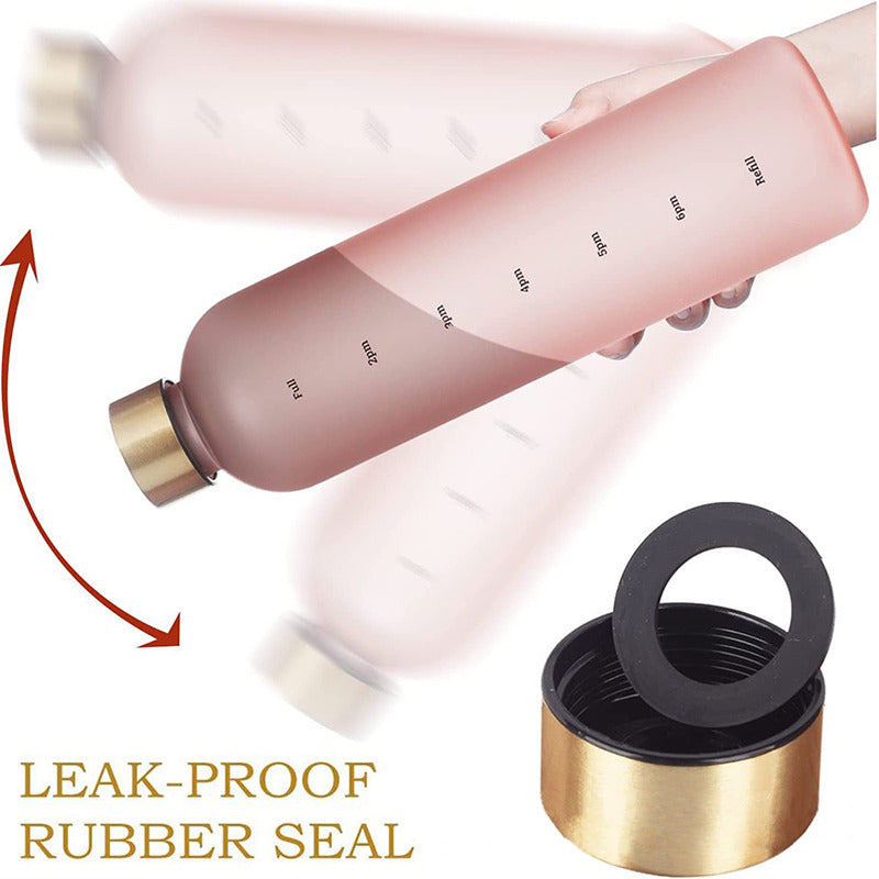 Water Bottle | 1L | Time Marker Feature encalife