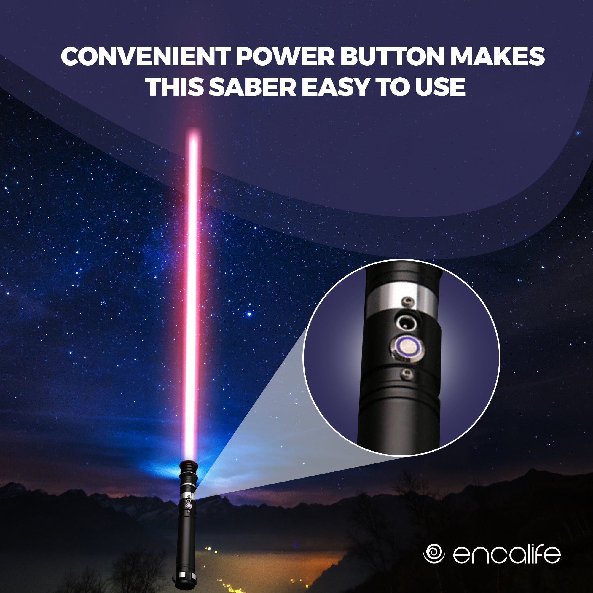 Star Wars Lightsaber | EN-LS11Black encalife