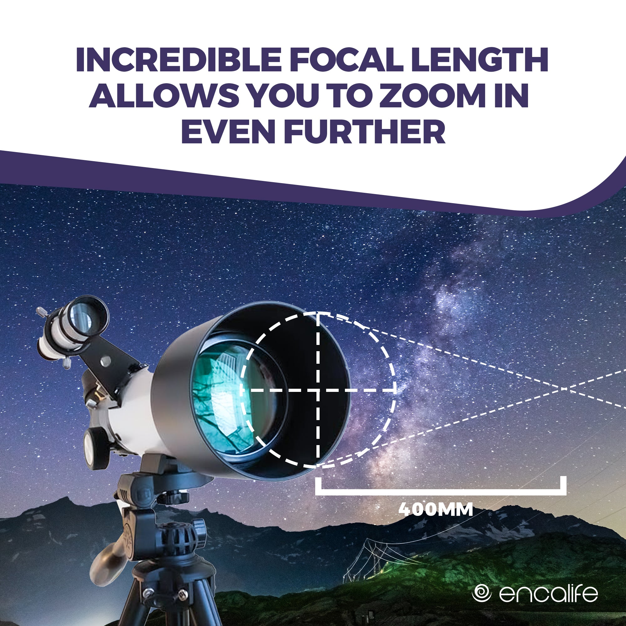 Refractor Telescope | ENTE501P encalife