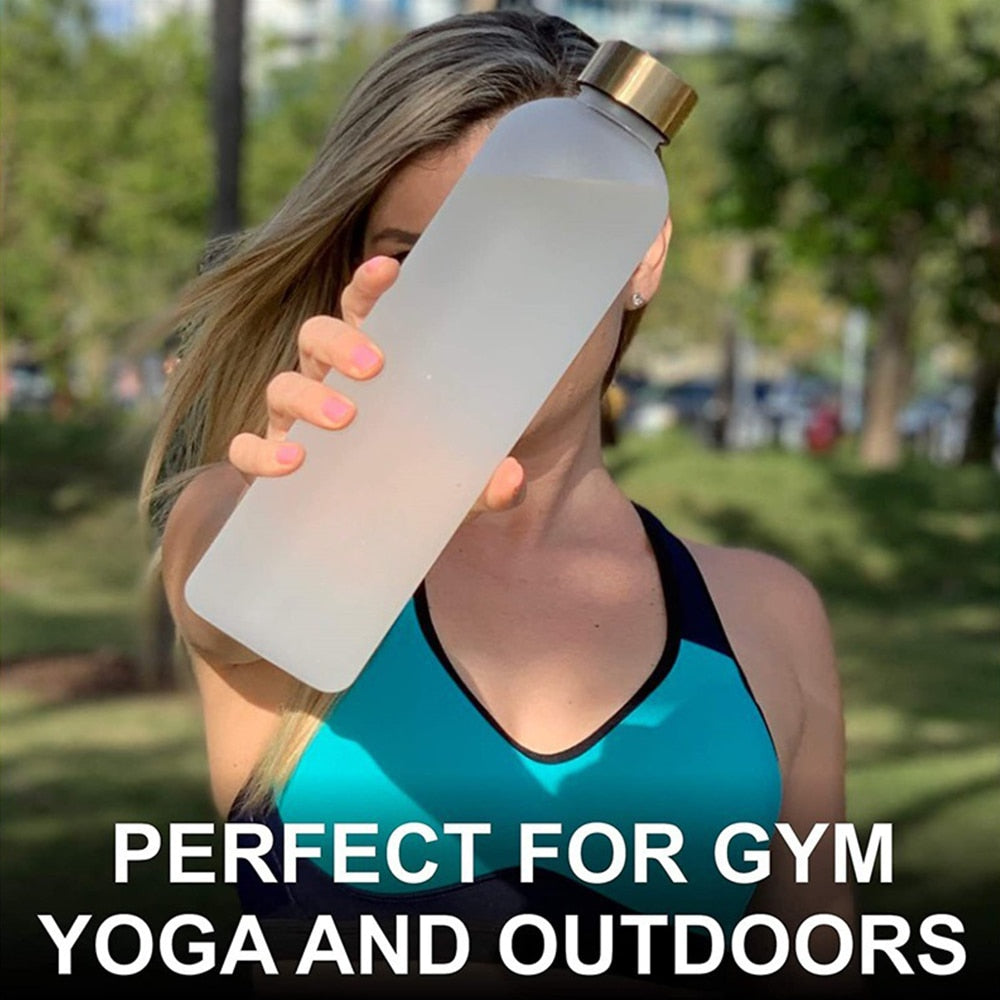 Water Bottle | 1L | Time Marker Feature encalife