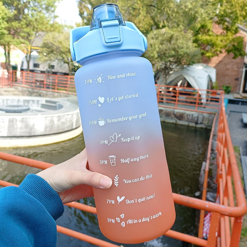 Leak-Proof Water Bottle | 2L | Hydration Tracking encalife