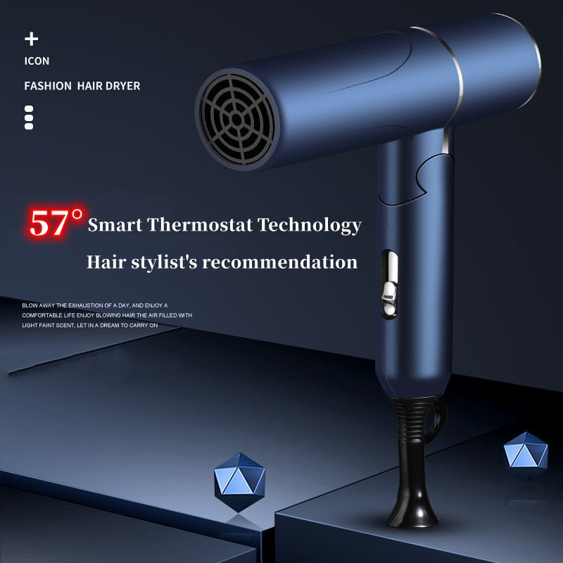 Professional Hair Dryer | Foldable Light Electric Hair Dryer encalife