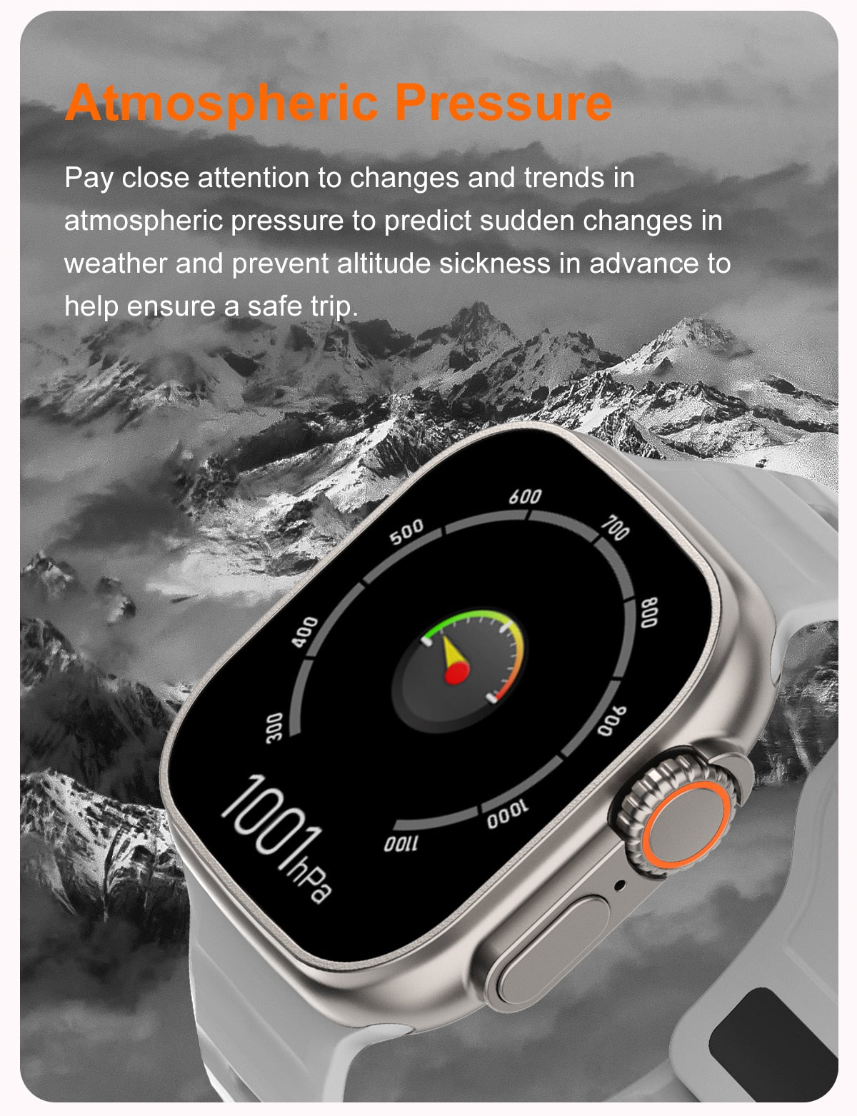 Ultra Smart Watch | Smart Phone Compatible Fitness Tracker encalife