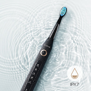 Electric Toothbrush | Black | Includes 8 Heads encalife