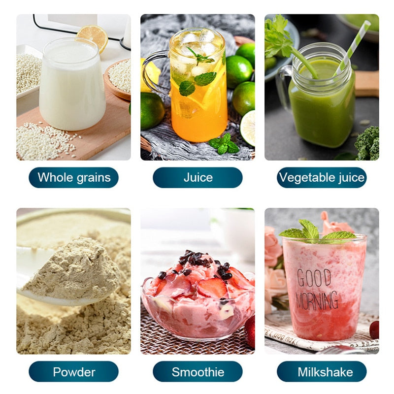 High-Power Blender | Multi-Blade Family Size encalife