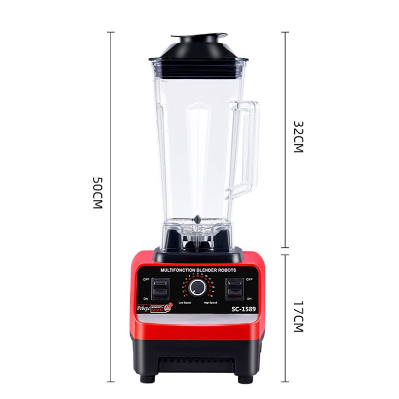 High-Power Blender | Multi-Blade Family Size encalife