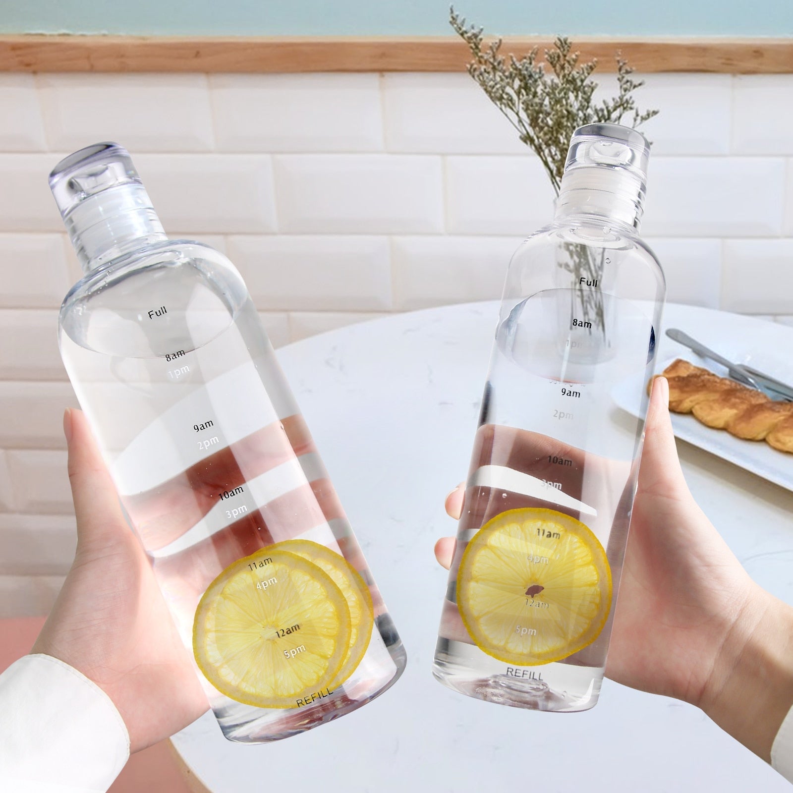 Hydration-Tracking Water Bottle | Leak-Proof Design encalife