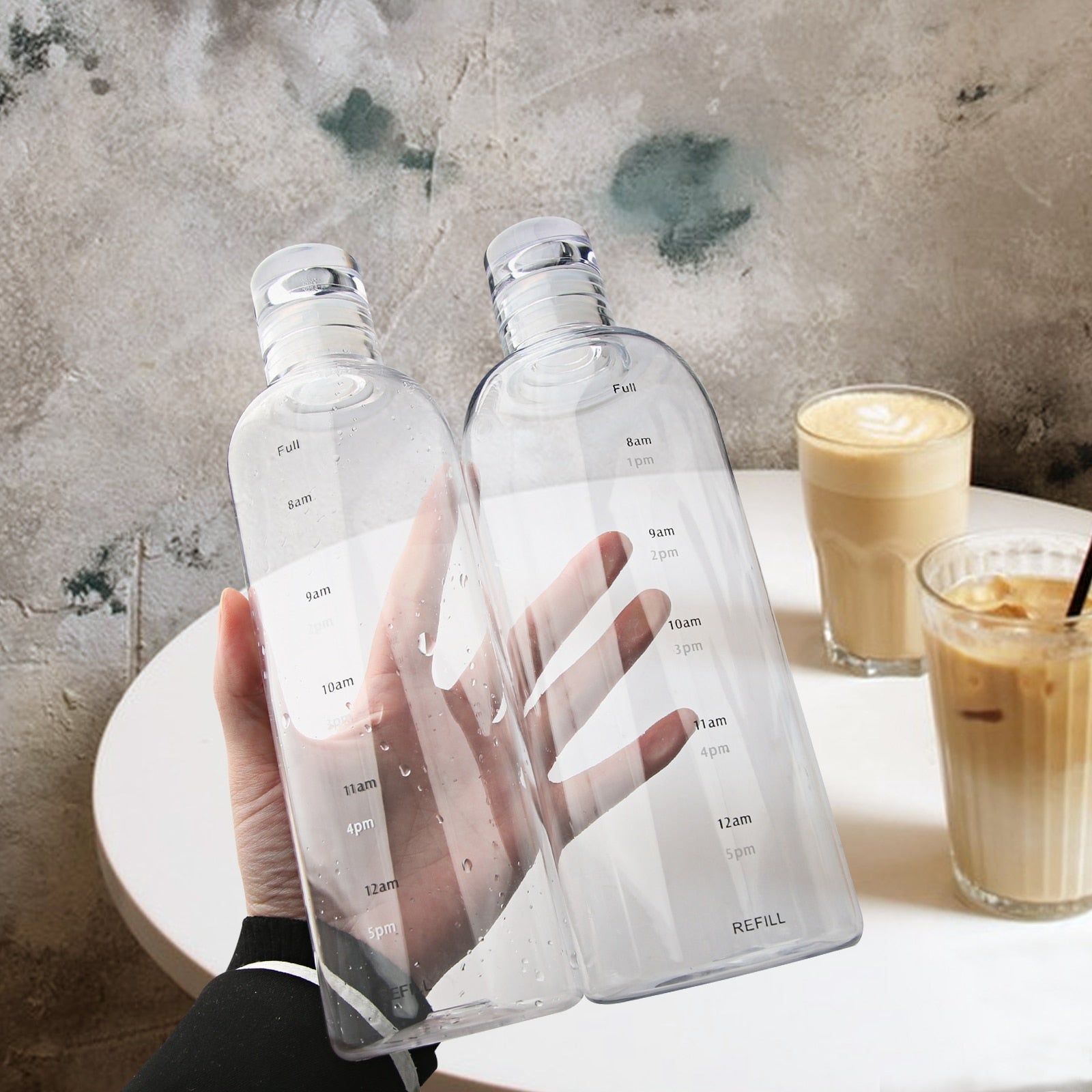 Hydration-Tracking Water Bottle | Leak-Proof Design encalife