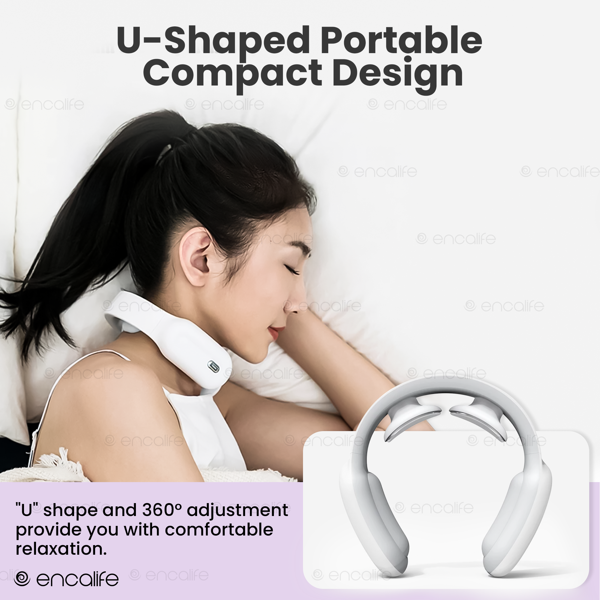 Intelligent Pulse Neck Massager (Heated) encalife