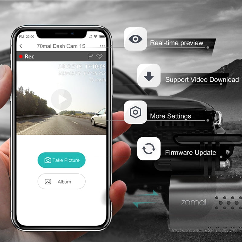 Dash Cam | Clear Night Vision Technology encalife