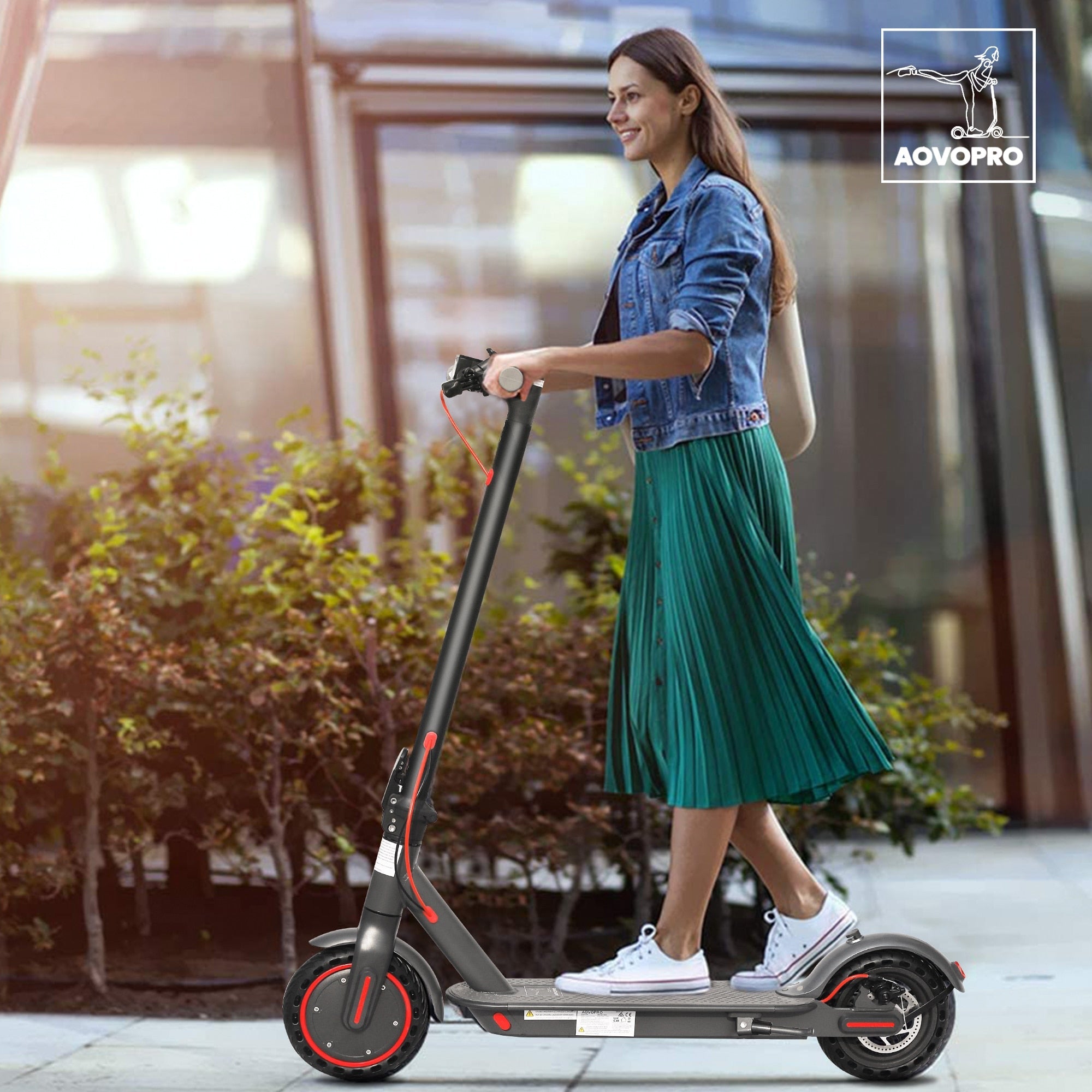 Powerful 350W Electric Scooter | Anti-Skid Technology encalife