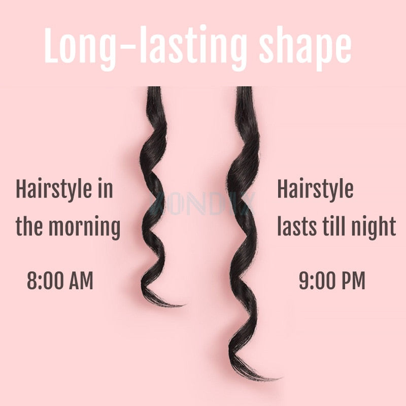 Automatic Curling Iron | Stylish Rapid Heating Hair Curler encalife