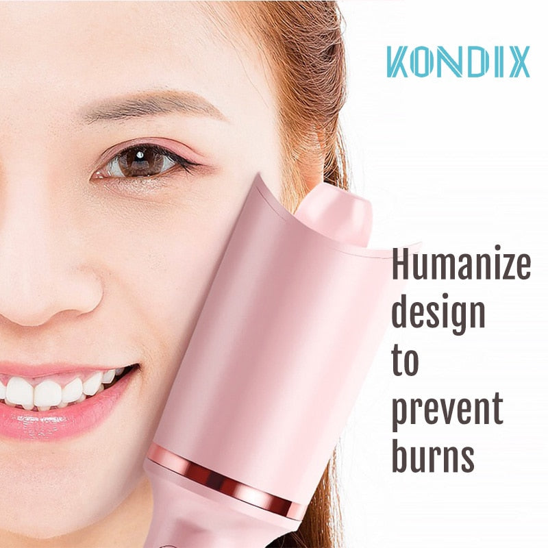 Automatic Curling Iron | Stylish Rapid Heating Hair Curler encalife