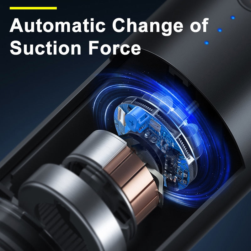 Powerful Handheld Vacuum | With LED Light encalife