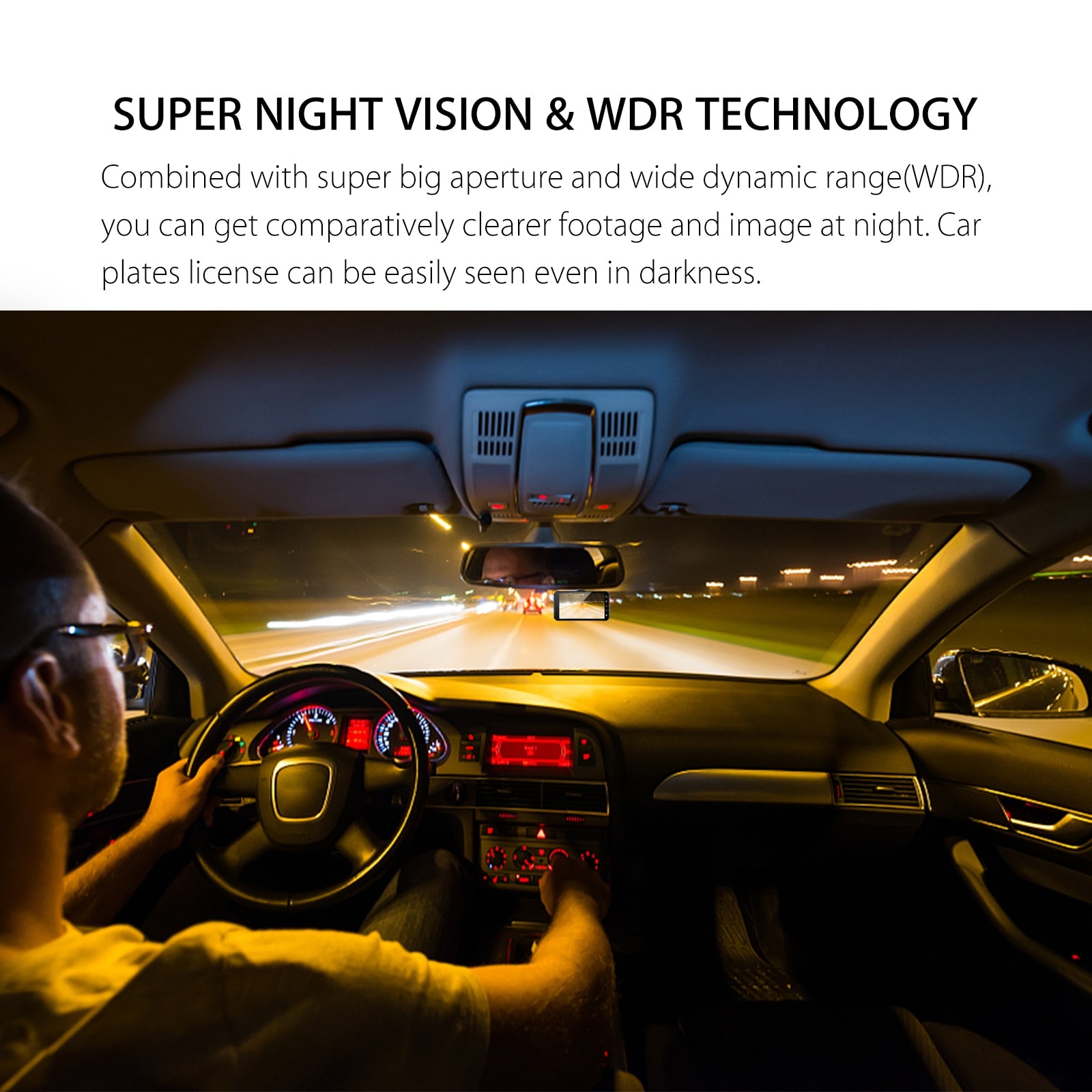 High-Quality Dash Cam | Dual Camera System