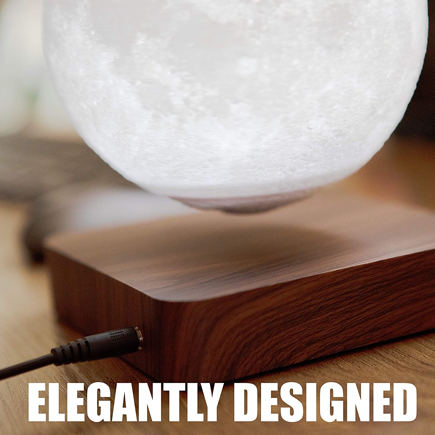 Floating 3D Moon Night Light Lamp (Levitating) encalife
