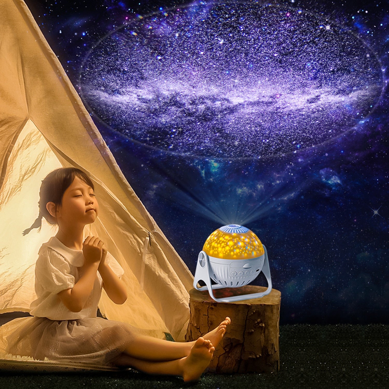 Planetarium Galaxy Projector | 6 In 1 LED Lamp encalife