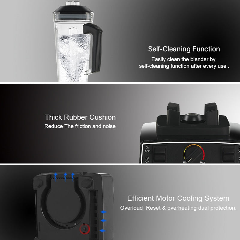 Smart Blender | 2L | Super Powerful Speed Control encalife