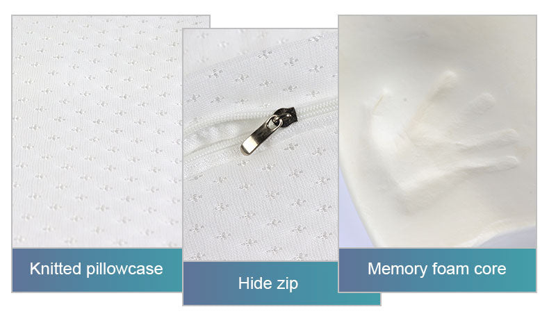 Memory Foam Pillow | Soft Memory Foam Massage Pillow encalife