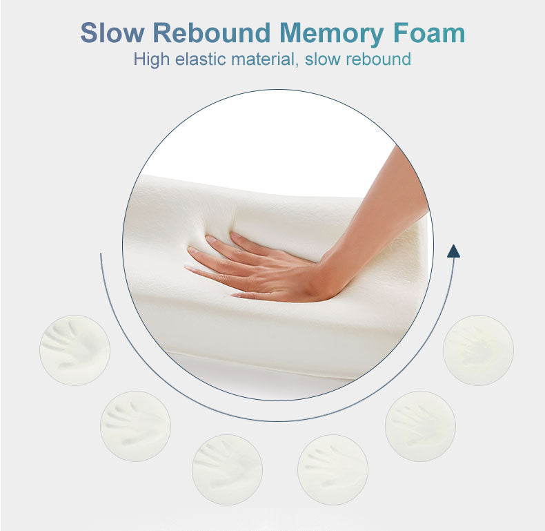Memory Foam Pillow | Soft Memory Foam Massage Pillow encalife