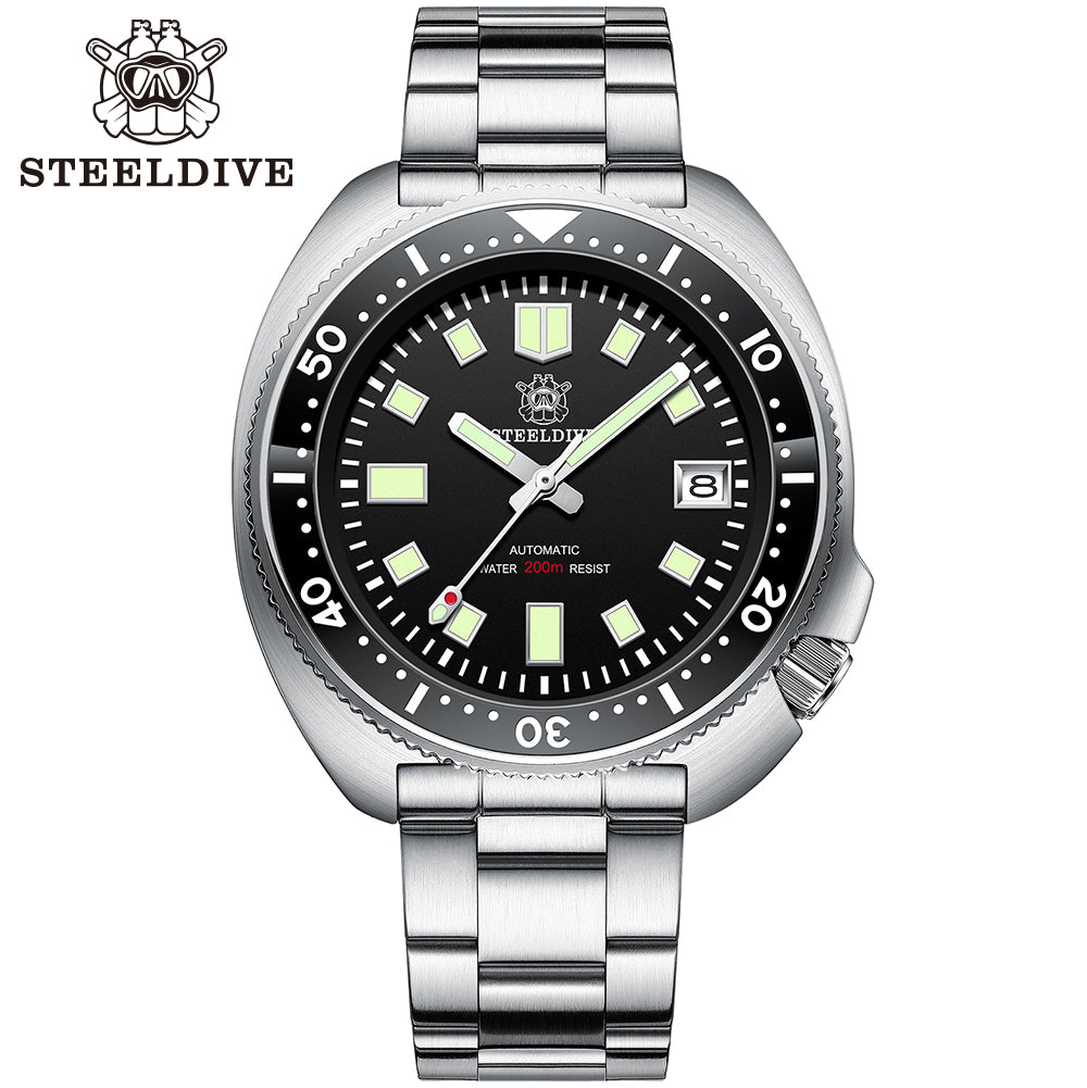 Dive Watch | Scratch-Resistant Sapphire Glass Face encalife