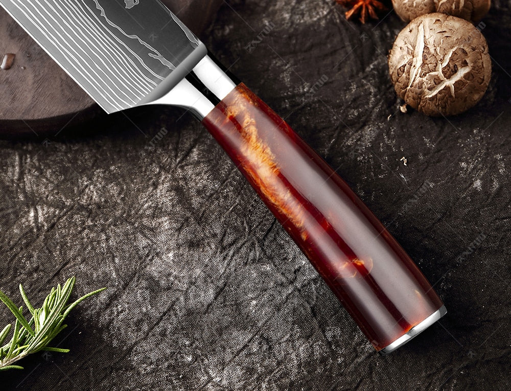 10-Piece Professional Knife Set | With Sharp Blades encalife