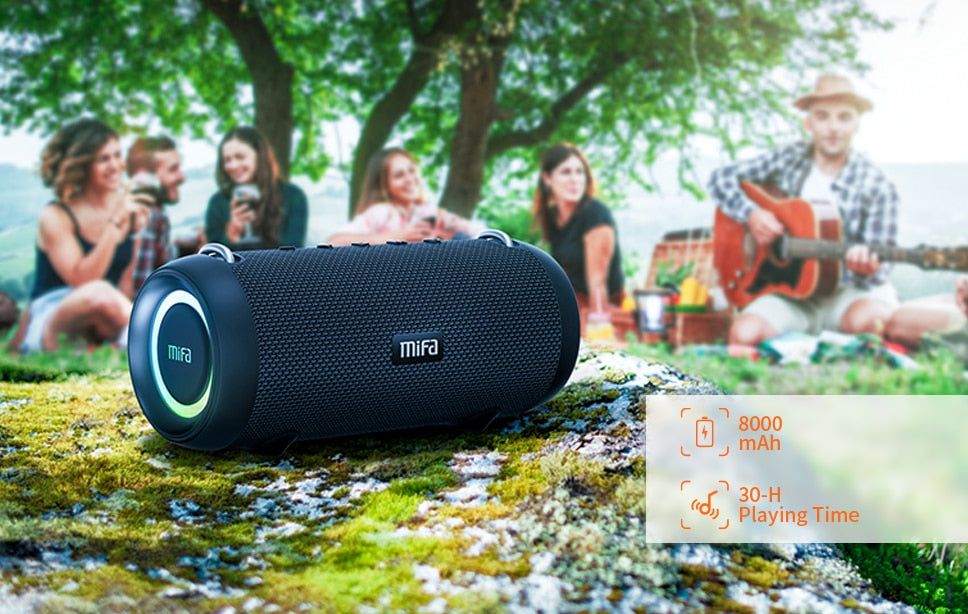 Bluetooth Speaker | 60W Rhythm Light Display encalife
