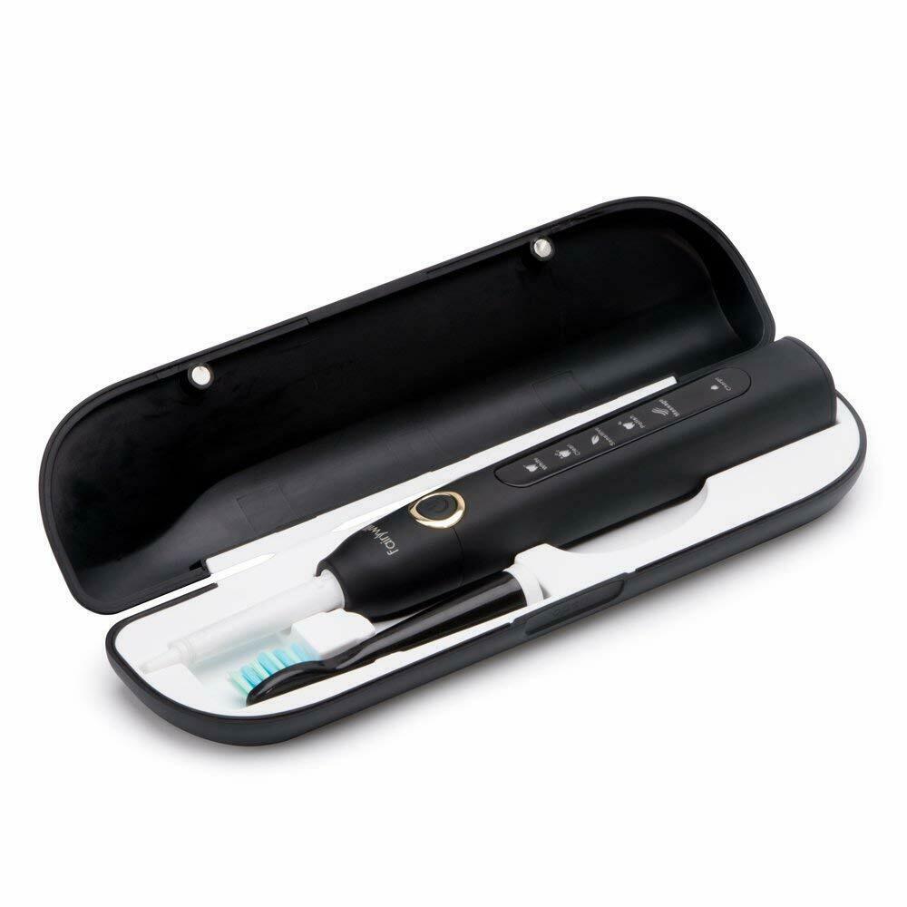 Electric Toothbrush | Black | Includes 8 Heads encalife