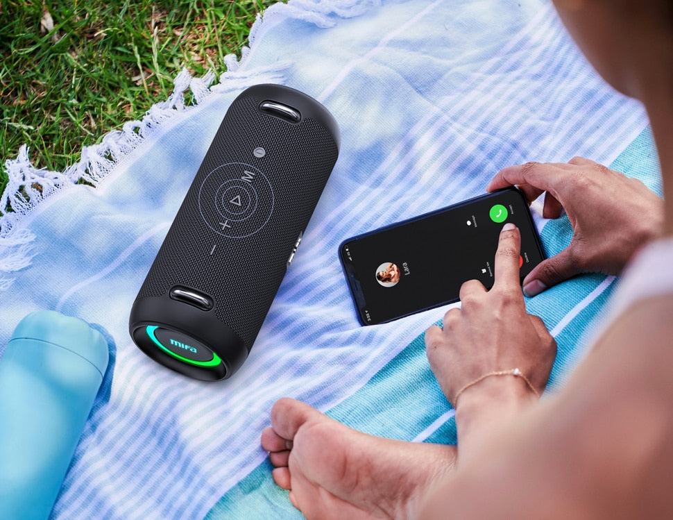 Bluetooth Speaker | 60W Rhythm Light Display encalife