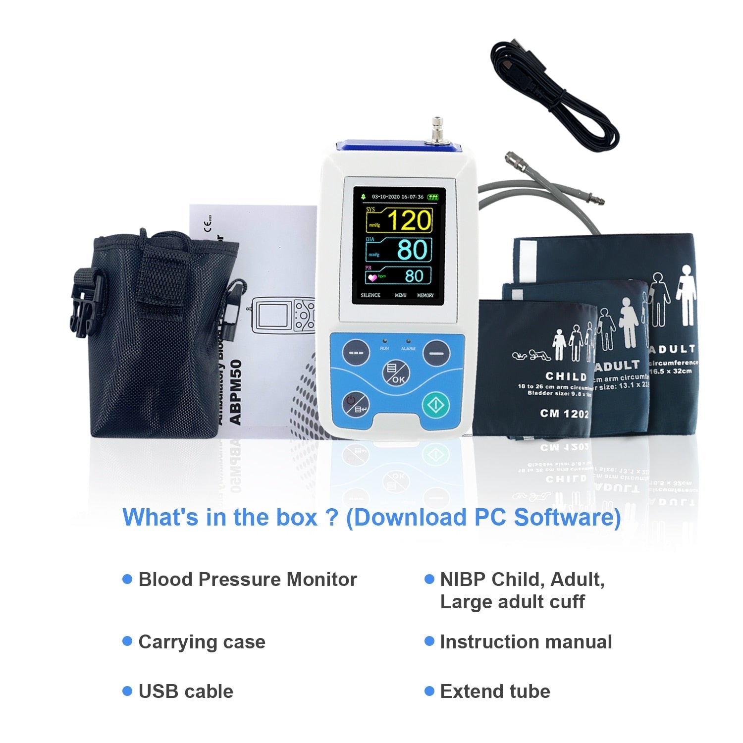 Accurate Blood Pressure Monitor | Compact and Portable Monitor encalife