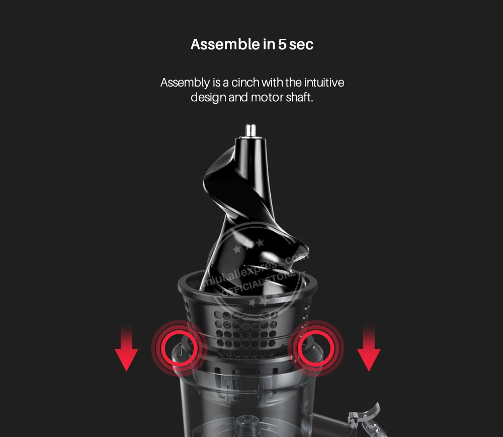 Electric Juicer | Screw Cold Press Extractor encalife