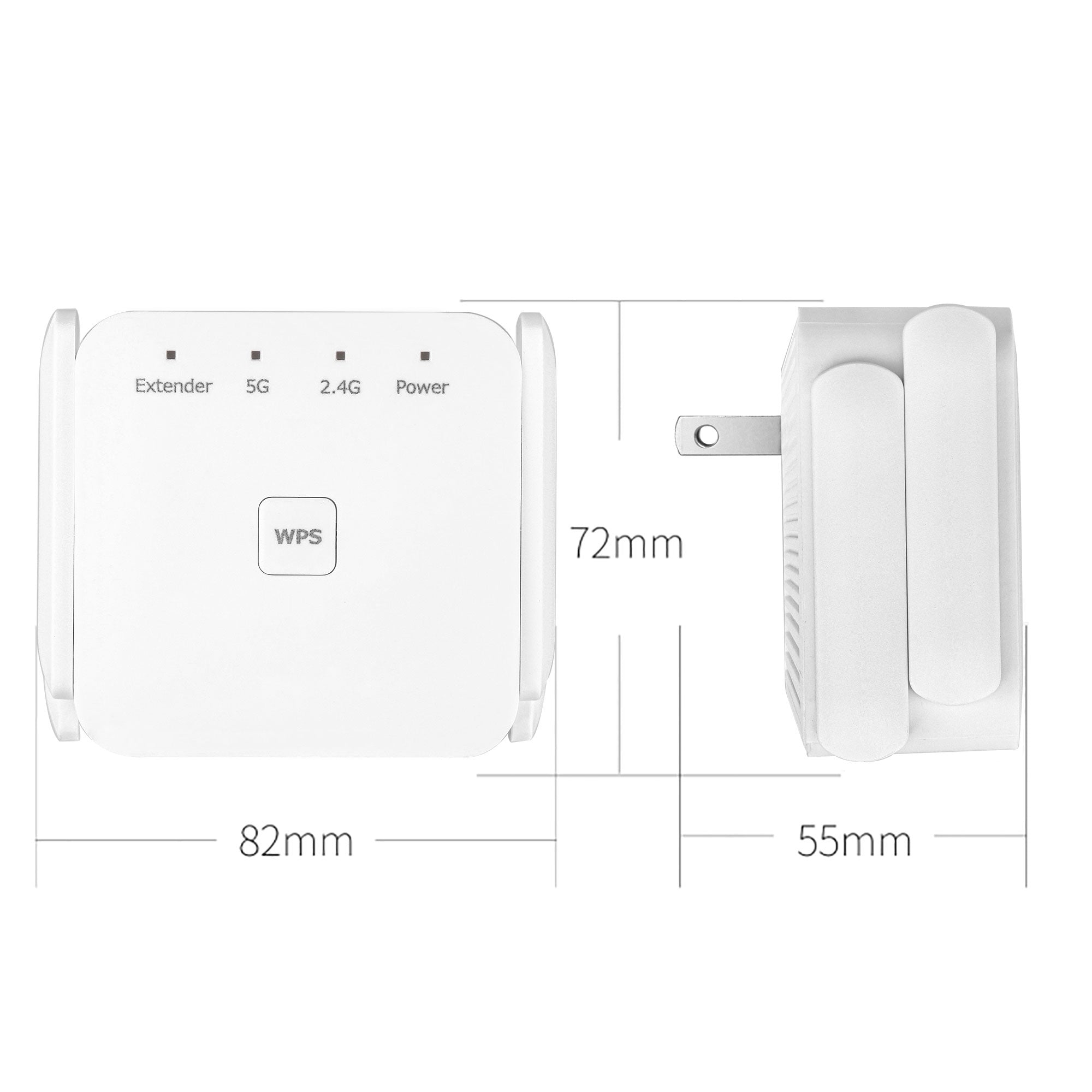 Portable Wifi Extender | 1,200Mbps 5G | High-Speed Connectivity encalife