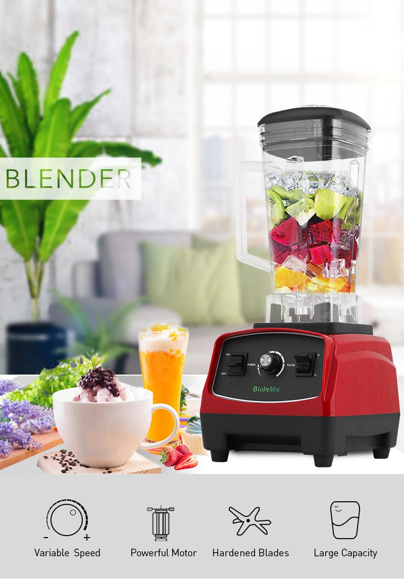 Electric Blender | 2,200W | High-Power