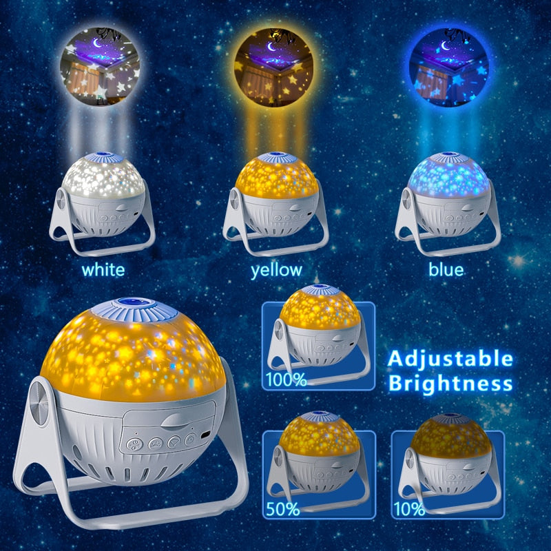 Planetarium Galaxy Projector | 6 In 1 LED Lamp encalife