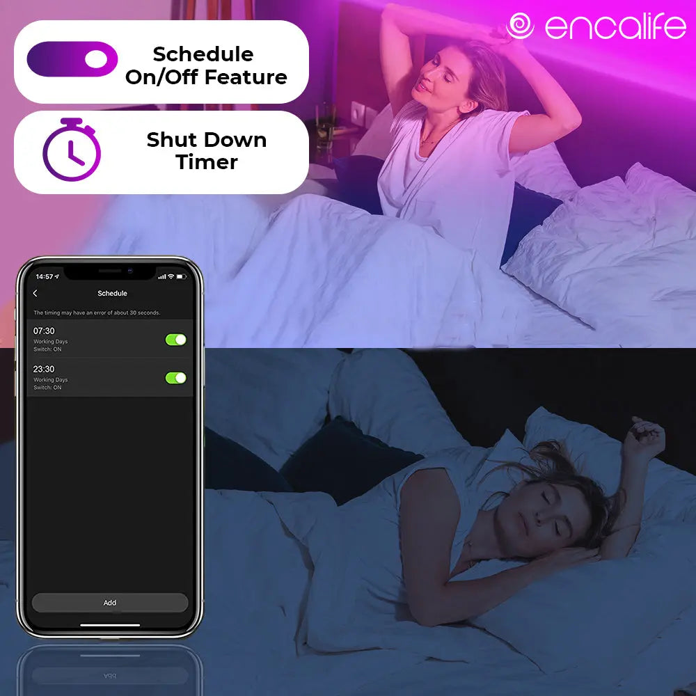ambience LED Light Strips (32.8 Feet) encalife
