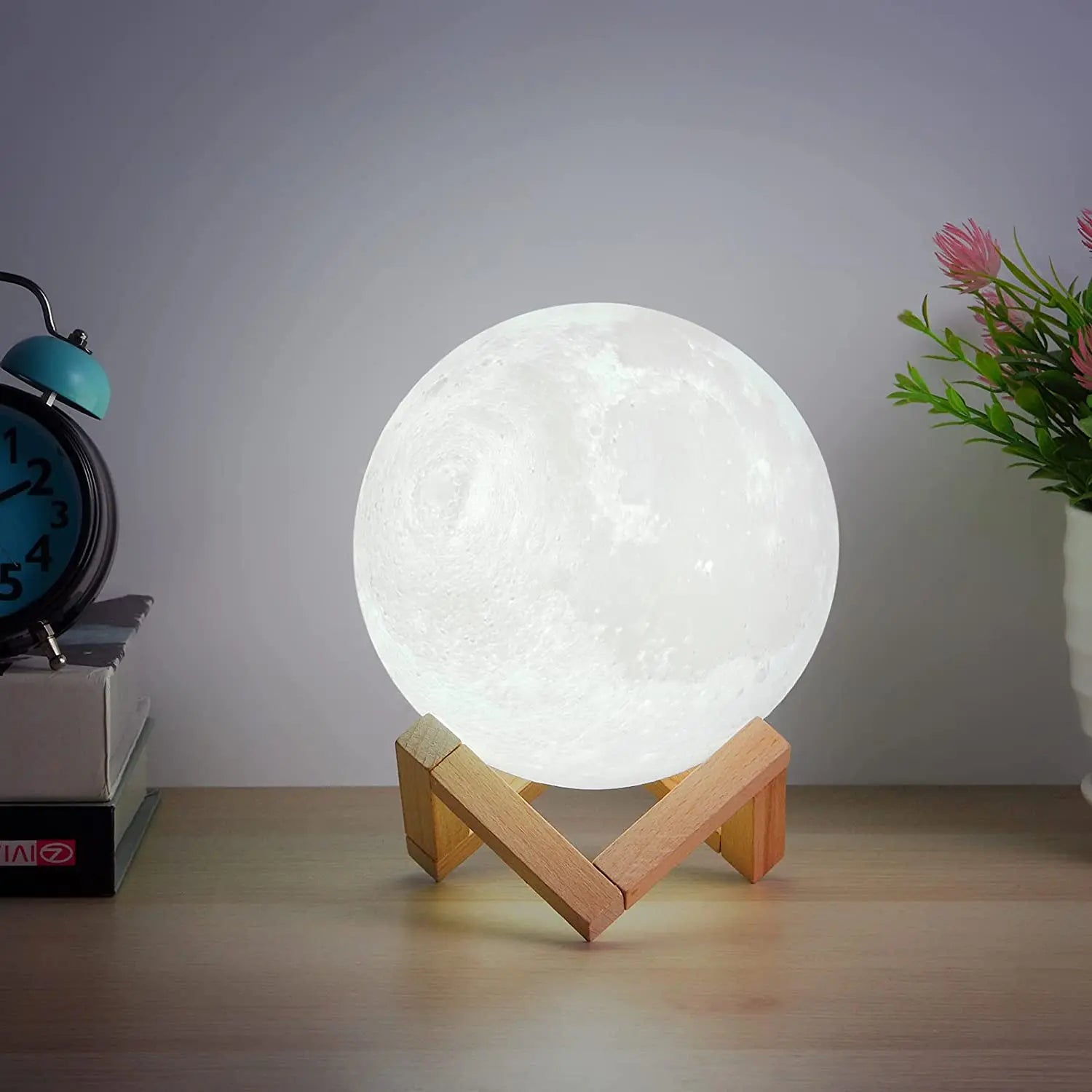 3D Moon Night Light Lamp encalife