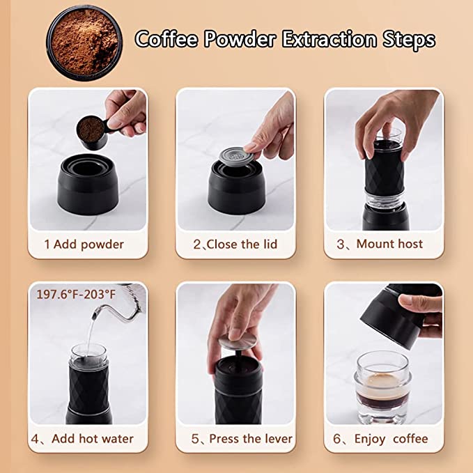 Coffee Maker | Mini Portable Design encalife
