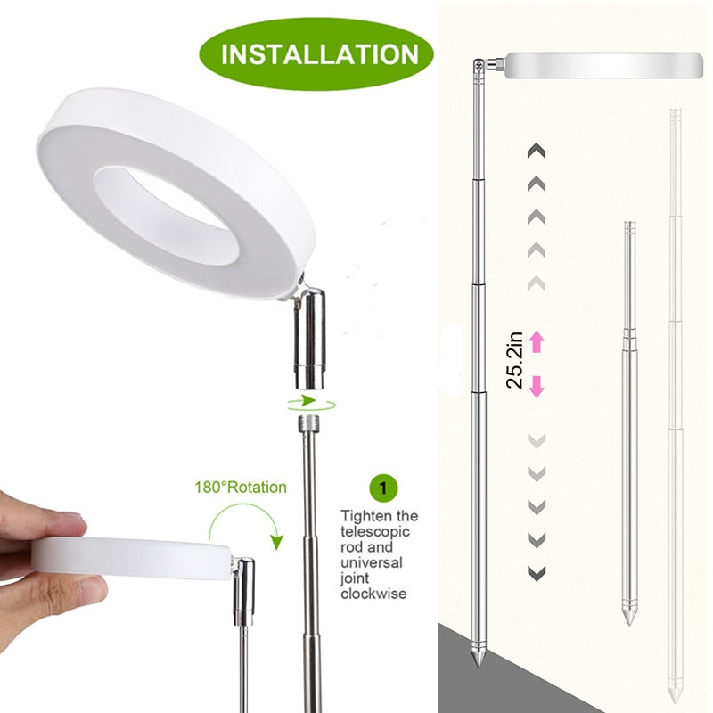 Grow Light For Indoor Plants | Angel Ring encalife