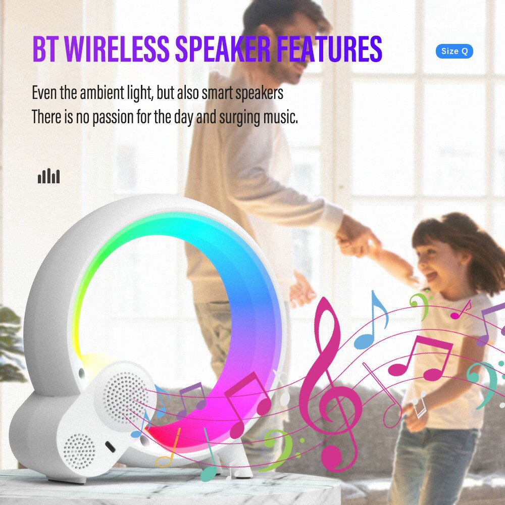 White Noise Sound Machine | Sunrise Alarm Clock | Tranquil Mornings and Soothing Evenings encalife